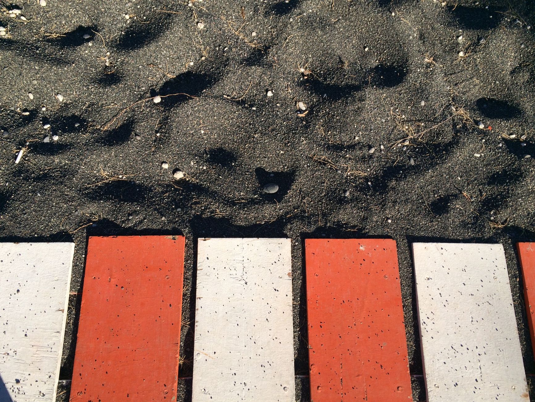Perissa Black Sand Beach, Santorini
