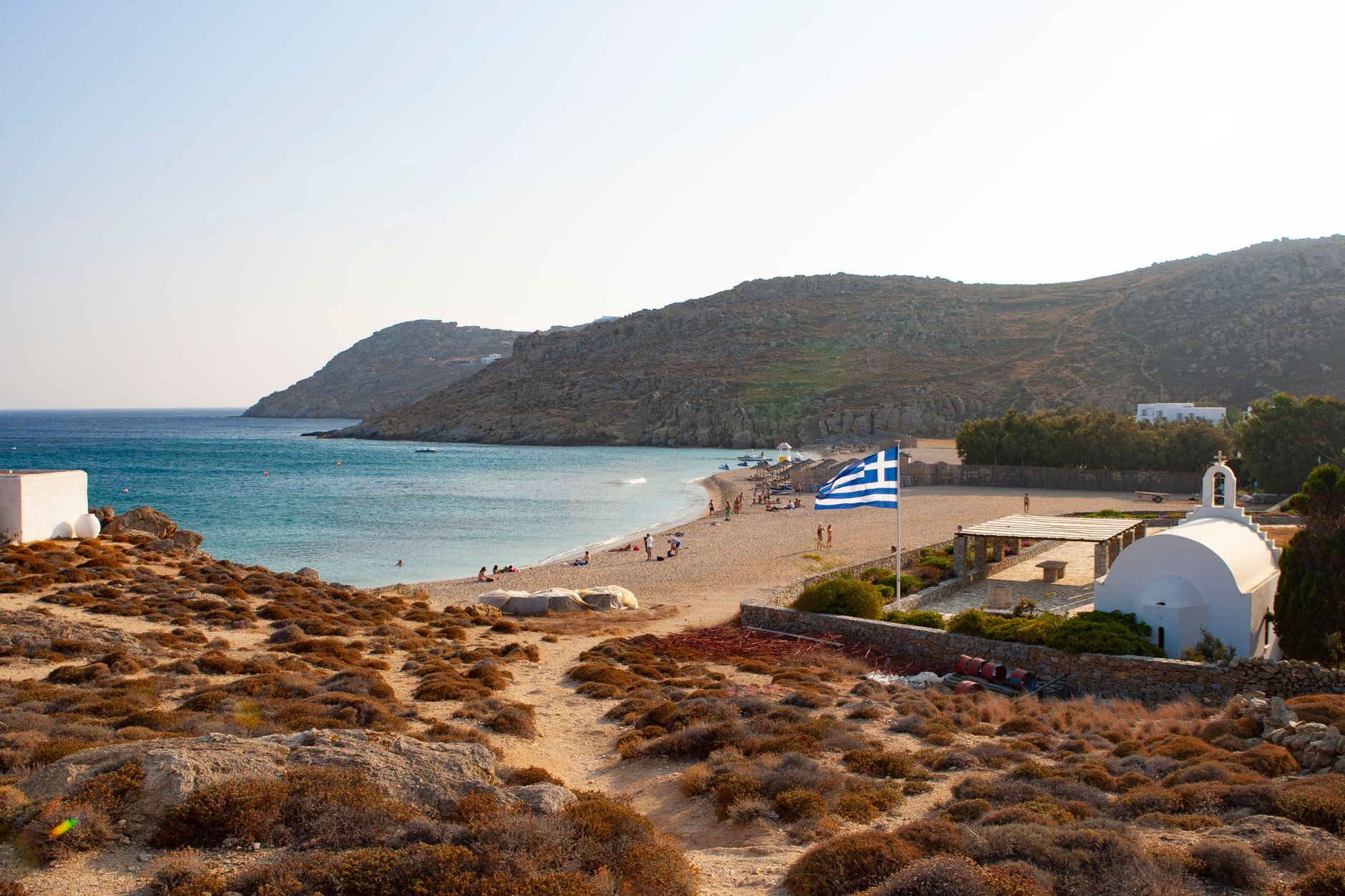 Psarou Beach
